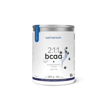 2:1:1 BCAA Sugar Free - 360 g - fekete ribizli - Nutriversum