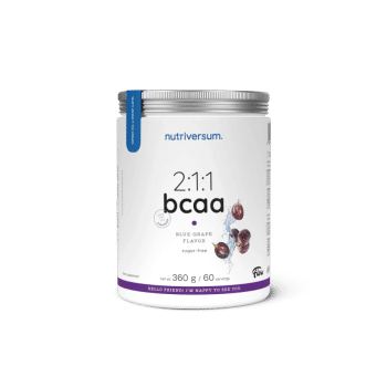 2:1:1 BCAA bez cukru - 360 g - niebieskie winogrono - Nutriversum