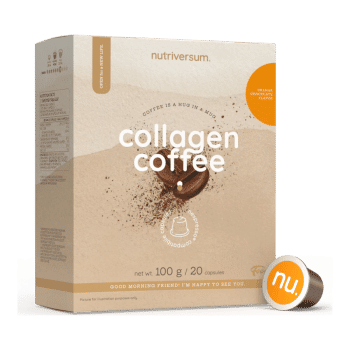 Collagen Coffee - pomarańczowa czekolada - 20 kapsułek - Nutriversum