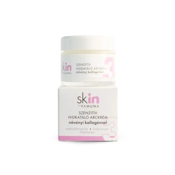 skIN by sensitive nawilżający krem do twarzy z kolagenem roślinnym 50 ml Yamuna