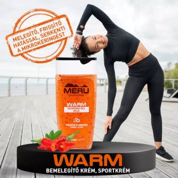 WARM - Aufwärmcreme, Sportcreme - normal - 150 ml - MERU SportCare
