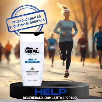 HELP - Muscle Relaxing Cream - Krem sportowy na obolałe, przepracowane mięśnie - 150 ml - MERU SportCare