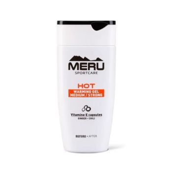 HOT - Krem rozgrzewający, sportowy - mocny - 150 ml - MERU SportCare