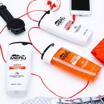 HOT - Krem rozgrzewający, sportowy - mocny - 150 ml - MERU SportCare