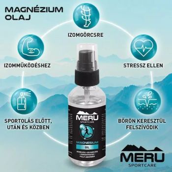 Olejek magnezowy w sprayu - 50 ml - MERU SportCare