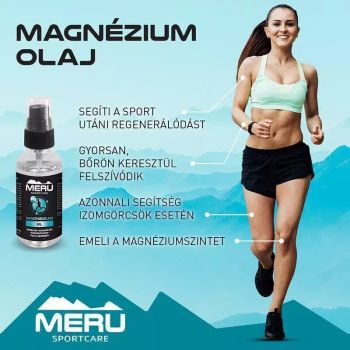 Olejek magnezowy w sprayu - 50 ml - MERU SportCare