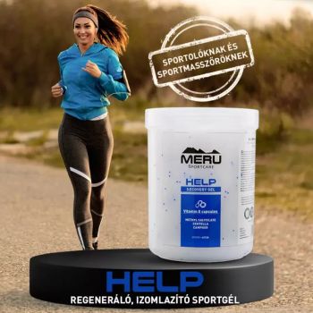 HELP - Muscle Relaxing Cream - Krem sportowy dla obolałych, przepracowanych mięśni - 1000 ml - MERU SportCare