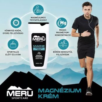 MAGNE Krem magnezowy i balsam do ciała 150 ml - MERU SportCare