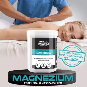 Krem do masażu z magnezem - 1000 ml - MERU SportCare