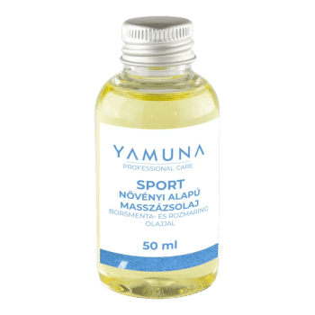 Sport növényi alapú masszázsolaj borsmenta és rozmaring olajjal - 50ml