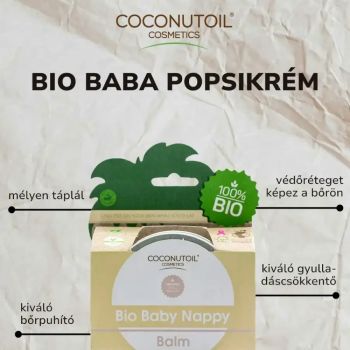 Bio Popsikrém - 80 ml - Coconutoil Cosmetics