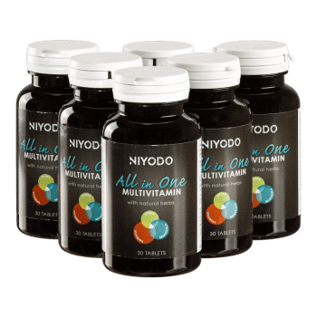 All in One multiwitamina - 30 tabletek - NIYODO