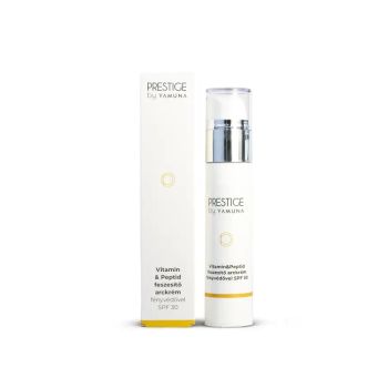 PRESTIGE by Yamuna Witaminowo-peptydowy ujędrniający krem do twarzy z filtrem przeciwsłonecznym SPF30 50 ml