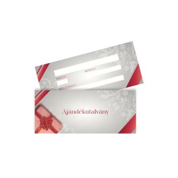 Ajándékutalvány - fehér színű