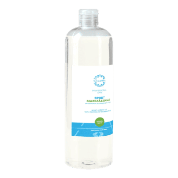 Sport paraffin alapú masszázsolaj borsmenta és rozmaring olajjal - 1000ml