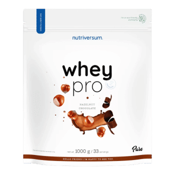 Whey PRO - 1000 g - orzech laskowy-czekolada - Nutriversum