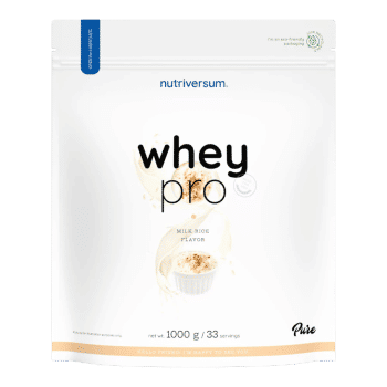 Whey PRO - 1000 g - jagody mleczne - Nutriversum