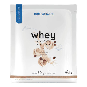 Serwatka PRO - 30 g - tiramisu - Nutriversum