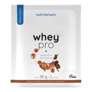 Whey PRO - 30 g - orzech laskowy-czekolada - Nutriversum