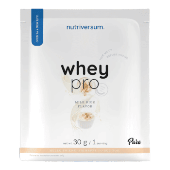 Whey PRO - 30 g - jagody mleczne - Nutriversum