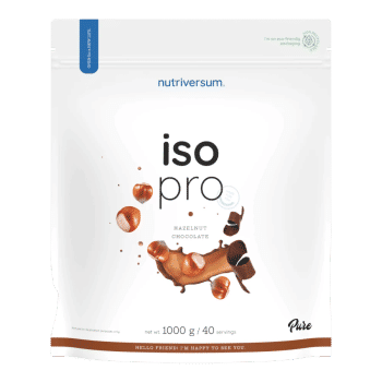 ISO PRO - 1000 g - czekolada z orzechami laskowymi - Nutriversum