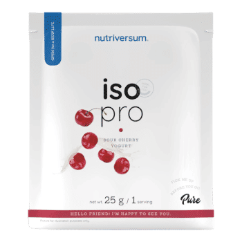 ISO PRO - 25 g - jogurt wiśniowy - Nutriversum