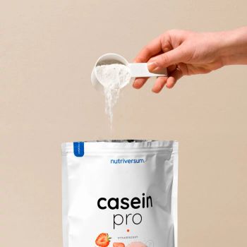 Casein Pro - 500 g - truskawka - Nutriversum