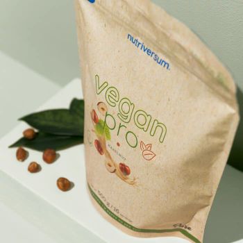 Vegan Pro - 500 g - czekolada cynamonowa ze stewią - Nutriversum