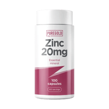 Cynk 20mg suplement diety - 100 tabletek - PureGold