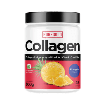 Kollagen Rindfleisch Kollagen Getränkepulver - Ananas - 300g - PureGold