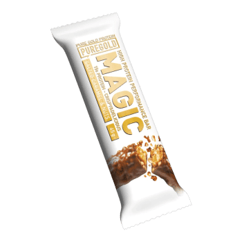 Baton proteic Magic Bar - Nuci sărate și caramel - 45g - PureGold