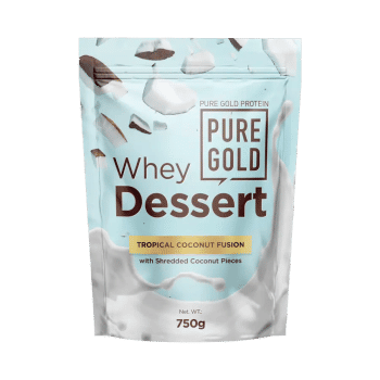 Pudră de băutură proteică Whey Dessert - 750g - - Coconut fusion tropical PureGold