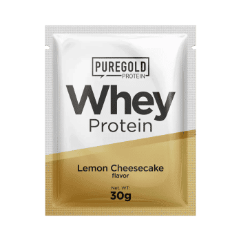 Białko serwatkowe w proszku - 30 g - - sernik cytrynowy PureGold