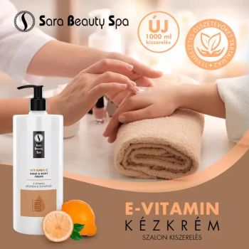 Nawilżający krem do rąk i balsam do ciała - Witamina E - 250ml - Sara Beauty Spa