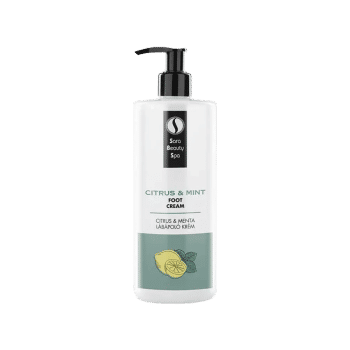 Lábápoló krém - Citrus és Menta - 500ml - Sara Beauty Spa