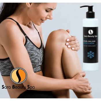 Izomlazító Jégzselé - Mentol és Kámfor - 250ml - Sara Beauty Spa
