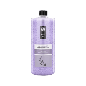 Relaksująca sól do kąpieli i kąpieli stóp - lawenda - 1320g - Sara Beauty Spa