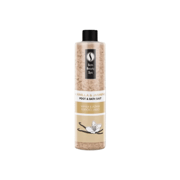 Relaksująca sól do kąpieli i kąpieli stóp - wanilia i jaśmin - 330g - Sara Beauty Spa