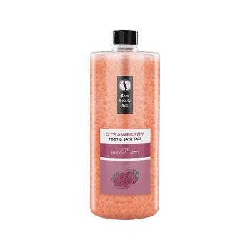 Odświeżająca sól do kąpieli i kąpieli stóp - truskawka - 1320g - Sara Beauty Spa