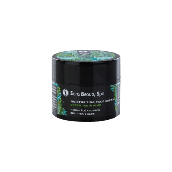 Nappali hidratáló arckrém - Zöld Tea és Aloe Vera - 50ml - Sara Beauty Spa