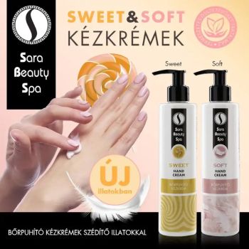 SWEET Bőrpuhító Kézkrém - 250ml - Sara Beauty Spa
