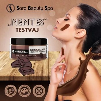 Czekoladowe odżywcze masło do ciała - 300g - Sara Beauty Spa