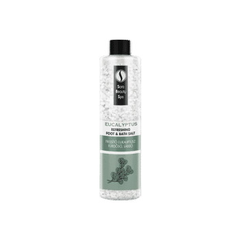Frissító fürdősó és lábáztató só - Eukaliptusz - 330g - Sara Beauty Spa