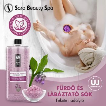 Regenerująca sól do kąpieli - arnika i tarnina - 1320g - Sara Beauty Spa