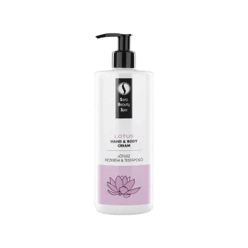 Nawilżający kolagenowy krem do rąk i balsam do ciała - lotos i lilia wodna - 500ml - Sara Beauty Spa