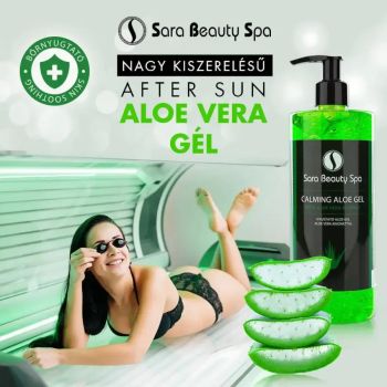 Kojący żel aloesowy - 500ml - Sara Beauty Spa