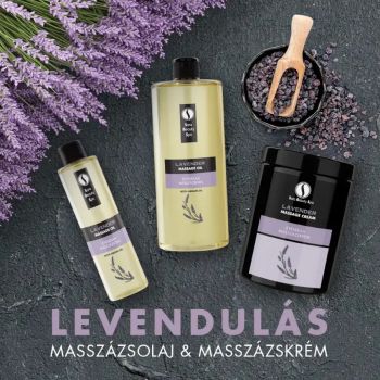 Lavendel-Massageöl - 1000ml - Sara Beauty Spa
