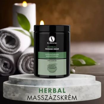 Ziołowy krem do masażu - 1000ml - Sara Beauty Spa