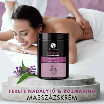 Krem do masażu z czarną igłą i rozmarynem - 1000ml - Sara Beauty Spa