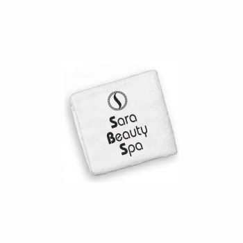Ręcznik frotte do masażu - biały 70 x 140 cm (350 gr) - Sara Beauty Spa